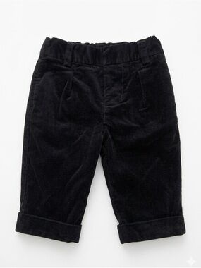 Ralph Lauren Black Corduroy Kids Trousers
